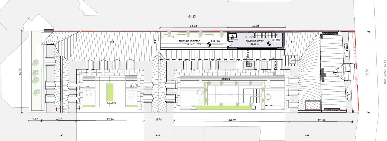 Bureau Paris 5189m² Location bureau Paris OLBUR2202094 14